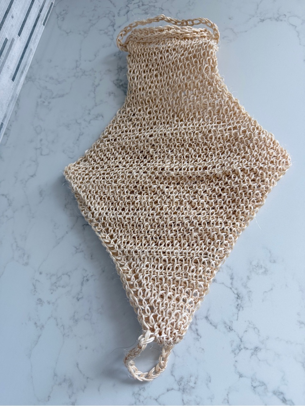 New Natural Sisal Exfoliating Body Scrubber Bath Shower Body wash